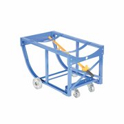 Vestil Rotating Drum Cart, Steel Wheels, 800 lb. RDC-60-5-SS